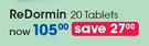 ReDormin 20 Tablets-Per Pack