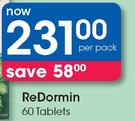 ReDormin 60 Tablets-Per Pack