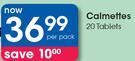 Calmettes 20 Tablets-Per Pack
