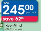 KeenMind 60 Capsules-Per Pack