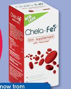 Chela-Fer 24mg 30 Tablets-Per Pack
