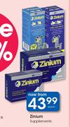 Zinium Supplements-Each