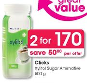 Clicks Xylitol Sugar Alternative-2 x 500g