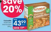 Futurelife Gluten-Free Granola Bars-200g Each