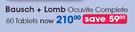 Bausch + Lomb Ocuvite Complete 60 Tablets-Per Pack