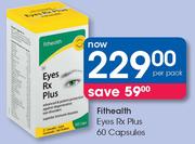 Fithealth Eyes RX Plus 60 Capsules-Each