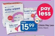 Clicks Pay Less Baby Wipes-Per Pack