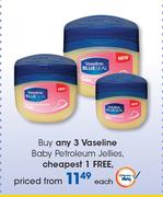 Vaseline Baby Petroleum Jellies-Each