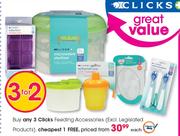 Clicks Feeding Accessories(Excl.Legislated Products)-Each