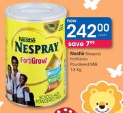 Nestle Nespray Forti Grow Powered Milk-1.8Kg Each