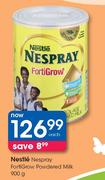 Nestle Nespray Forti Grow Powered Milk-900g Each
