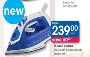 Russell Hobbs 2000 Watt Supreme Glide Steam Iron-Each