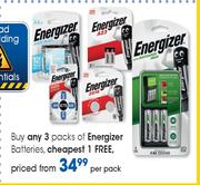 Energizer Batteries-Per Pack