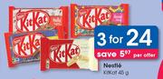 Nestle Kitkat-3 x 45g