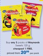 Maynards Sweets-125g Per Pack