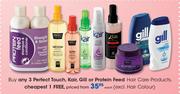 Perfect Touch, Kair, Gill Or Protein Feed Hair Care Products(Except Hair Colour)-Each