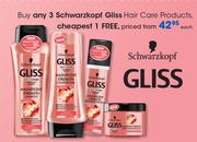 Schwarzkopf Gliss Hair Care Products