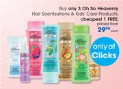 Oh So Heavenly Hair Scentsations & Kids Care Products-Each