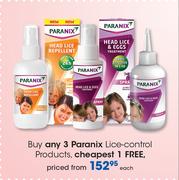 Paranix Lice-Control Products-Each