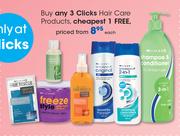 Clicks Hair Care Products-Each