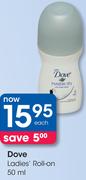 Dove Ladies Roll-On-50ml