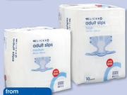 Clicks 10 Pack Large Adult Slips-Per Pack