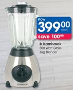 Kambrook 500 Watt Glass Jug Blender