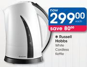 Russell Hobbs White Cordless Kettle