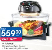 Safeway Convection Oven Cooker Bake Steam & Gril Function