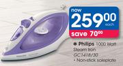 Philips 1000 Watt Steam Iron GC1418/30