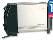Safeway 2-Slice Stainless Steel Toaster-Each