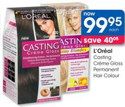 L'Oreal Casting Creme Gloss Permanent Hair Colour-Each