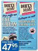 Dirty Works Overnight Facial Lift