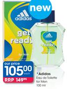 Adidas Eau De Toilette for Men-100Ml