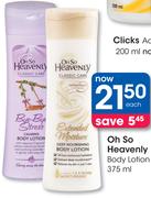 Oh So Heavenly Body Lotion-375Ml Each