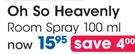 Oh So Heavenly Room Spray-100Ml