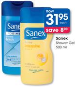 Sanex Shower Gel-500Ml Each