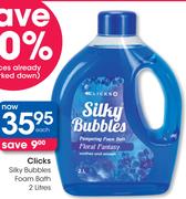 Clicks Silky Bubbles Foam Bath-2L