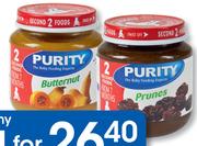 Purity Second Baby Foods-4x125Ml