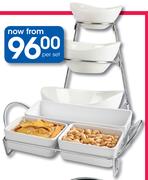 Clicks 4-Piece Porcelain Trio Set