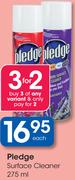 Pledge Surface Cleaner-275Ml Each