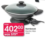 Kambrook Electric Wok-KEW5 Each