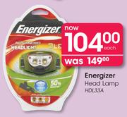 Energizer Head Lamp-HDL33A Each