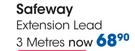 Safeway 3 Metres Extension Lead