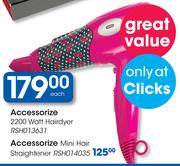 Accessorize Mini Hair Straightener RSH014035