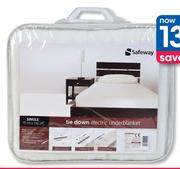 Safeway Single Tie Down Electric Underblanket-Each