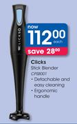 Clicks Stick Blender CPSB001