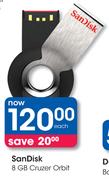 SanDisk 8GB Cruzer Orbit