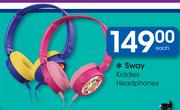 Sway Kiddies Headphones-Each