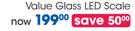 Safeway Value Glass LED Scale-Each